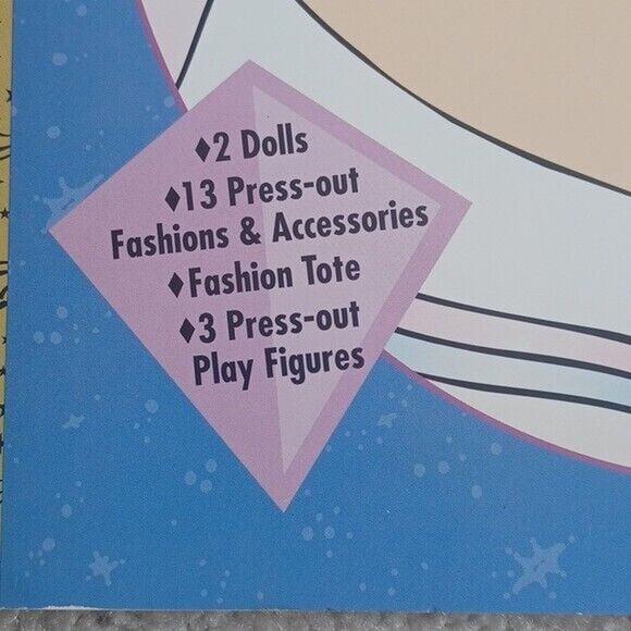 Walt Disney’s Cinderella Paper Doll Book New Uncut Plus Reading Book NEW - Picture 3 of 7